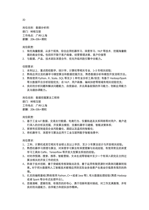 数据分析校招(数据分析的校园招聘)